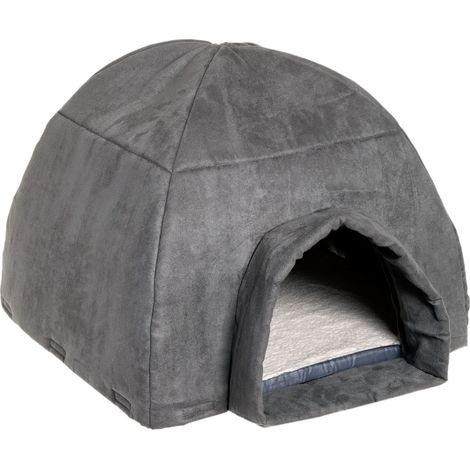 K IGLOO PET CAVE COSY GRIS /BEIGE 50 X 50 X 53 CM