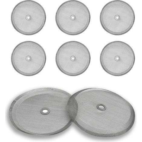 Filtres de Rechange pour Cafetière à Piston, Cafetière Française Passoire, pour Cafetières à Pression Françaises de 1000 ml, 34 oz, 8 Tasses (1/5)