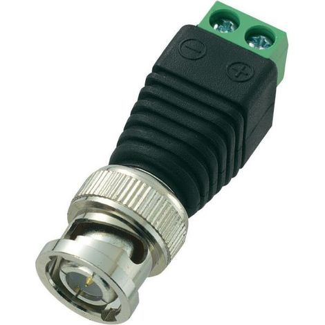 5X CONNETTORI ADATTATORI 12V BALUN BNC RCA JACK PER DVR TELECAMERE SORVEGLIANZA Non applicabile,5x BNC VIDEO MORSETTO MASCHIO