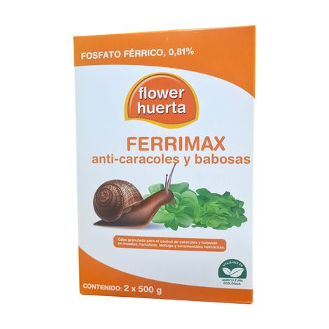 Flower Ferrimax Anti Caracoles y Babosas Ecologico 2x500 gr (1/2)