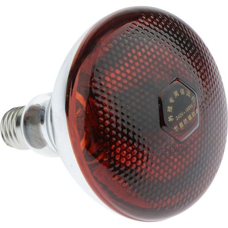 Ampoule Chauffante étanche E27, Lampe D'élevage, Ampoules Chauffantes Infrarouges 100W