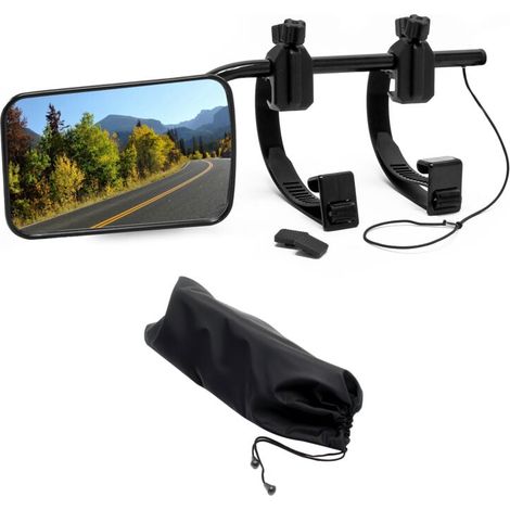 Extension de Rétroviseur universel pour camping-car – 123 x 180 mm – Pliable, Réglable, Articulé – Visibilité supplémentraire – pour Caravanes (1/5)