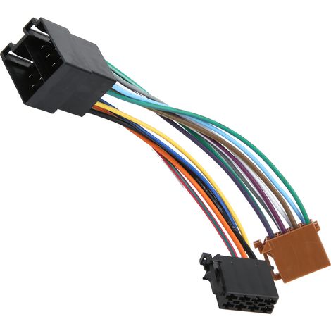 Adaptateur Faisceau de Câblage ISO pour Autoradio Kit Audio Compatible Peugeot 106 206 306 307 405 406 607 (1/5)