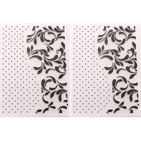 2 matrices de découpe pour la création d'albums de scrapbooking (1/3)