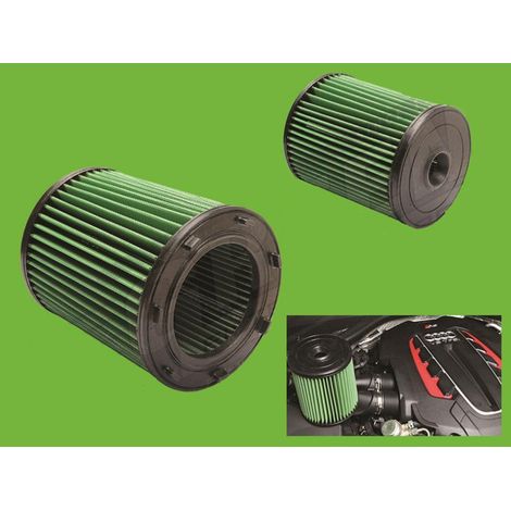 Filtre a air Green pour Audi RS6 C7 de 2013 a 2018 4.0L TFSI-560cv-36701935 (1/2)