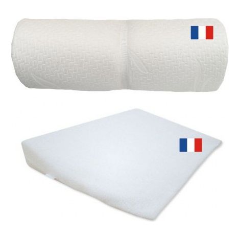 Matelas de voyage bébé 60x120 cm + Oreiller 60x30 cm (1/5)