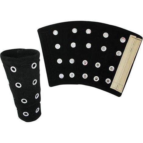 Gants résistants aux coupures, 1 paire fil d'acier résistant aux coupures bras manchon garde brassard Anti abrasion brassard protecteur Anti-coupe bras travail travail Protection outil Coupe extensibl (1/5)