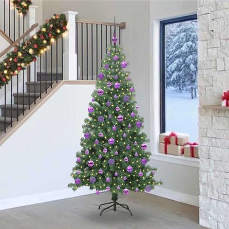 vidaXL Christmas Tree Green 240 cm PVC