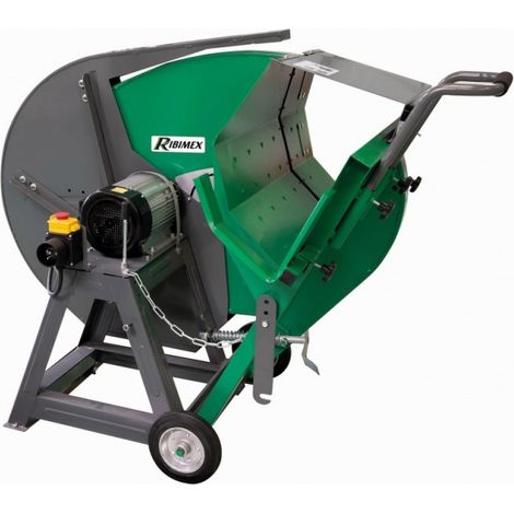 Ribimex – Scie à bûches électrique 3500W – Lame carbure 600mm – Diamètre de coupe 200mm – Butée extensible jusqu'à 500mm (1/5)