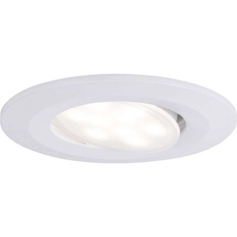 Calla Spot LED encastrable pour salle de bains 6 W IP65 blanc mat (1/4)