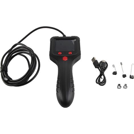 Endoscope industriel avec écran HD de 2,4 pouces, appareil portatif avec boîtier ABS, caméra d'inspection endoscopique pour usine 6.