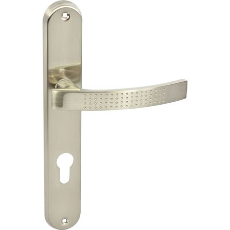 Domino Türgriff ALMA ECO M9 PZ-Profilzylinder 72 Drückergarnitur für Zimmertüren Langschild-Garnitur Türdrücker-Set Türbeschläge (1/5)