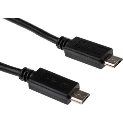 Rs Pro – Câble USB 2.0 Micro B M vers USB 2.0 Micro B M – Longueur 200mm – Connecteurs mâles – Pour transfert de données rapide