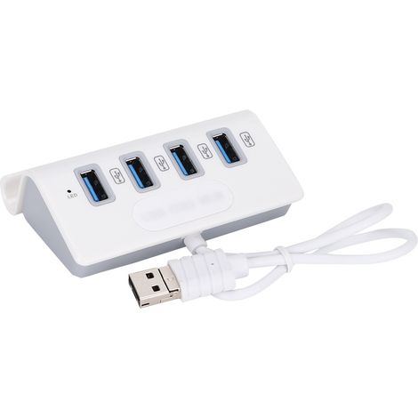 Hub USB 4 ports multiprise adaptateur OTG pour smartphone tablette ordinateur (1/5)