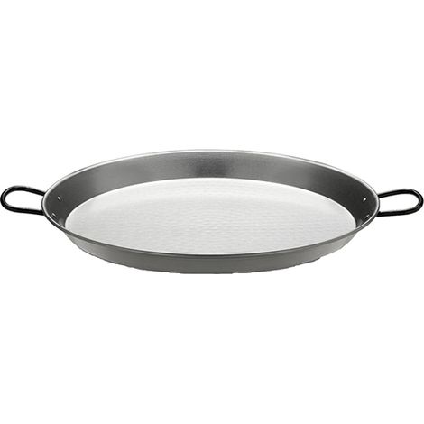 PAELLERA TRADICIONAL ACERO PULIDO Ø34cm (6 PERSONAS). VAELLO (1/6)