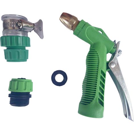 Pistolet à eau haute pression pour lavage auto, pistolet de nettoyage pour lavage auto, pistolet à eau/mousse réglable (1/5)