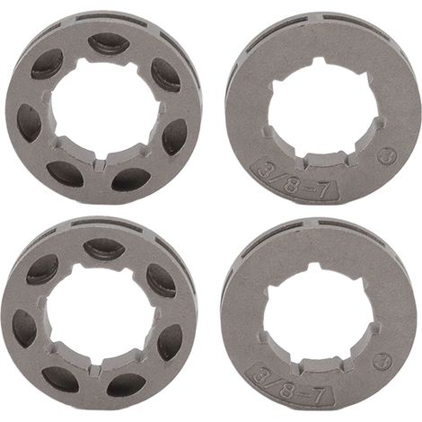 Lot de 2 pignons 3/8 7 dents pour tronçonneuse Husqvarna 55 262XP 455 460 (1/5)