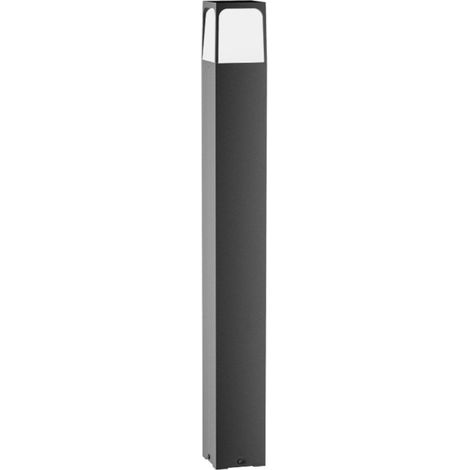 Lampioncino moderno gea led ges2033 e27 led ip44 alluminio policarbonato bollard (1/5)
