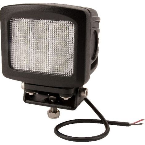 Faro da lavoro LED'90W 8100 lm quadrato 10-30V 150x124x135 mm fascio ampio 9 LED'UNIVERSALE 90W LA10083 (1/5)