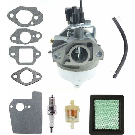 Vergaser HRX217 Honda 16100 - Z0L - 876 GCV160A0 GCV160LA GCV160LA0 HRX2175HYA HRX2175HZA HRX217.5VKA HRX2175VLA HRX2175VYA mit Zündkerzendichtung und Luftfilter für Motor