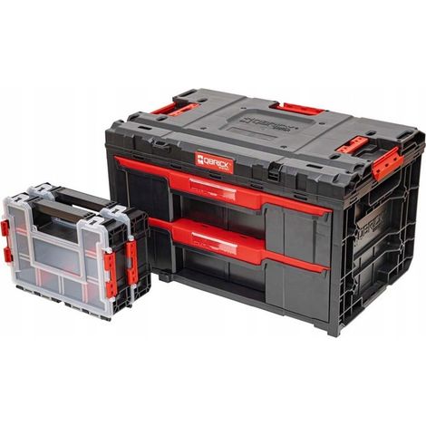 Système Qbrick ONE Drawer 2 Toolbox 2.0+ 2 x Organiseur standard 300