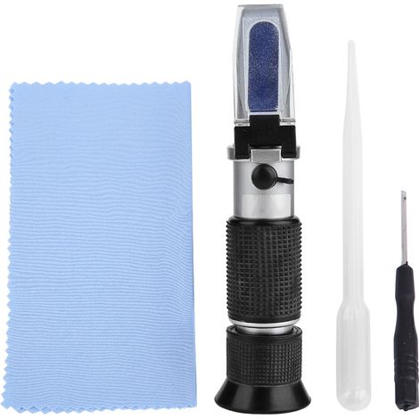 Handheld Refractometer Brix Alcohol Tester WIne Alcohol Concentration Meter ATC (RZ121)