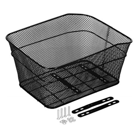 SPRINGOS Fahrradkorb Gepäckträgerkorb hinten Hinterradkorb 30 x 39,5 cm