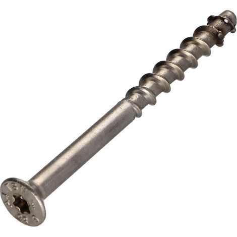Vis béton Tête fraisée TORX T30 Inox A4 7.5X85 Filetée sur 30 - 1 pièce (1/4)