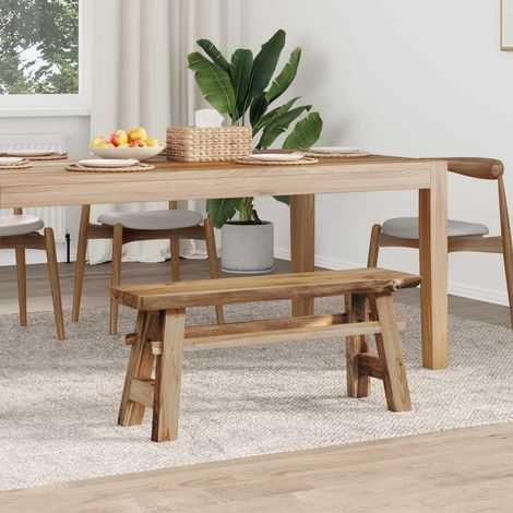 Bank Natur 100 x 29 x 43,5 cm Massivholz Teak (1/5)