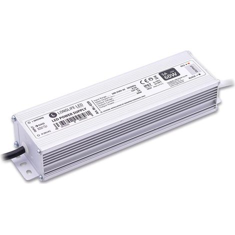 LED Netzteil 150W 12V 12.5A IP67 LongLife LED JLV-12150KA-L Schaltnetzteil Konstantspannung CV (1/2)