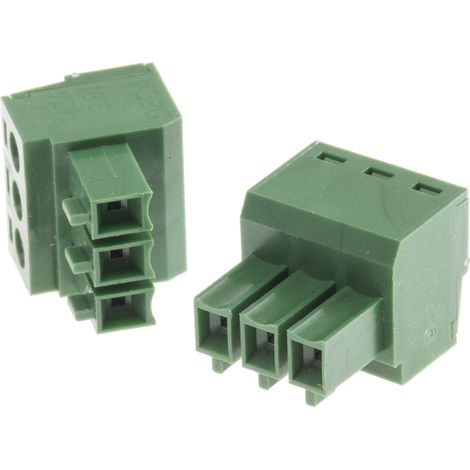 Bornier pour circuit imprimé RS PRO 3 contacts 1 rangée(s) pas de 3.81mm
