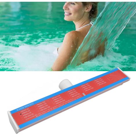 Fontaine murale extérieure G2 pour piscine, cascade, cascade pour bassin à poissons, rideau d'eau en acrylique hors gabarit, surdimensionné et trop lourd (1/5)