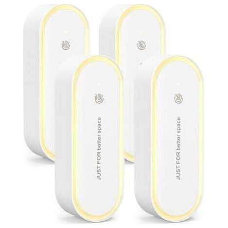 BUNTHAUS Répulsif anti-moustiques à ultrasons, prise électrique anti-insectes à ultrasons, répulsif anti-moustiques pour moustiques d'intérieur, souris, araignées, cafards, insectes, puces, mites, lot (1/5)