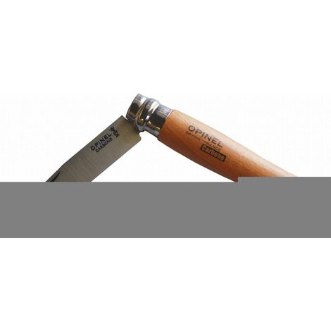 FPLUS navaja opinel carbono nº4 50mm. , CARACTERÍSTICAS TÉCNICAS :

Cuchillo plegable
Longitud de la hoja: 5 cm.
Se pliega y despliega rápidamente.
Bloqueando la cuchilla en la pos