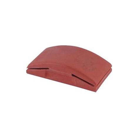 TAMPONE IN GOMMA PER CARTA ABRASIVA CON FISSAGGIO MANUALE- - mm.125x70 PG 339.70 - 1 blister PG