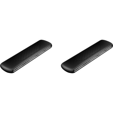 2X Haut-Parleur Bluetooth de Poche Conduction Osseuse Barre de Son StéRéO Sans BoîTe à Musique Bruit Blanc IntéGré AméLiorer le Sommeil-Noir (1/4)