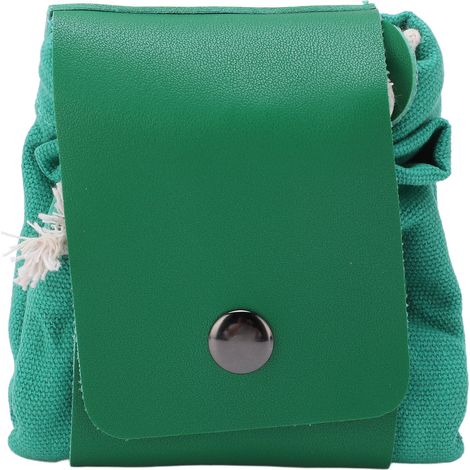 Sac de cueillette pliable toile extérieur camping rangement, sac de ceinture récolte fruits outils poche (1/5)