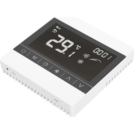 Unité de climatisation centrale avec thermostat, écran tactile, régulateur de température intelligent, AC180-260V (1/5)