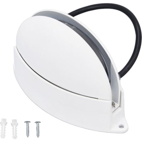 Aplique de pared moderno, lámpara semicircular para sala de estar, dormitorio, pasillo (2)