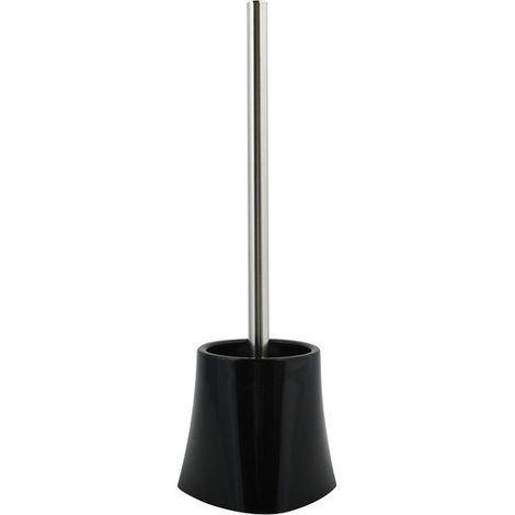 Brosse wc avec support HAO Noir MSV (1/3)