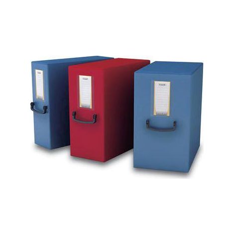 Fellowes 40272 Raccoglitore Pick Up Box, Dorso 16 cm, Blu Navy (1/2)