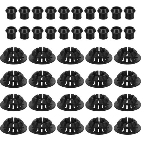 1 jeu de clips pour dossier chaise : accessoires fixation en (1/5)