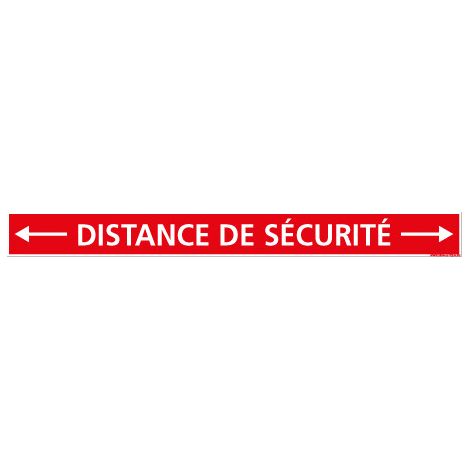 BANDE SOL COVID 19 CORONAVIRUS . LOT DE 4 BANDE SOL COVID . DISTANCES DE SECURITE (O0043). Adhésif sol colle forte .  - Adhésif sol colle forte