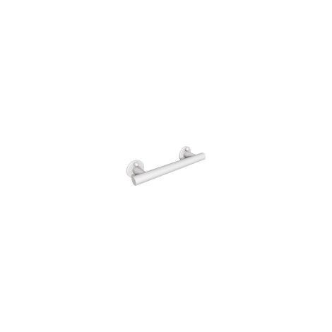 Soporte de ducha recto de 27 cm, blanco