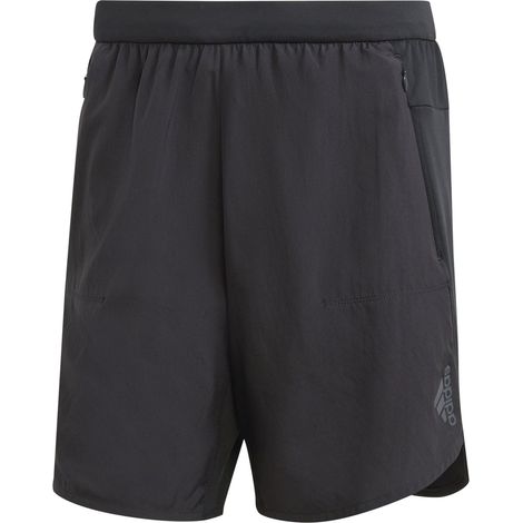 Pantalones cortos adidas DESIGNED FOR TRAINING para hombre, color negro, HY0781 r S