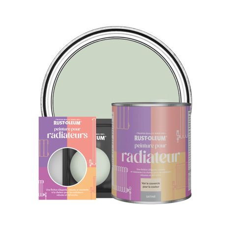 Peinture pour Radiateur, Finition Satinée - Vert Laurier (1/3)