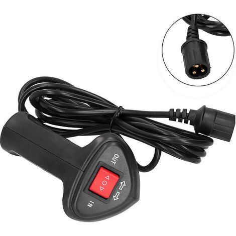Télécommande universelle pour treuil électrique avec câble de 2,8 m (9,2 pi) (1/5)