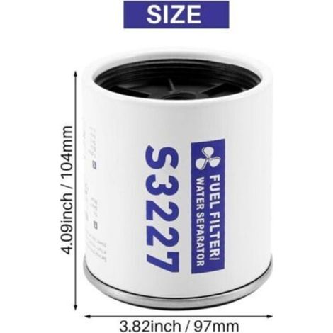 Filtre chauffage central,S3227 ÉLéMents de Filtre à Carburant Marins ExtéRieurs (1/5)