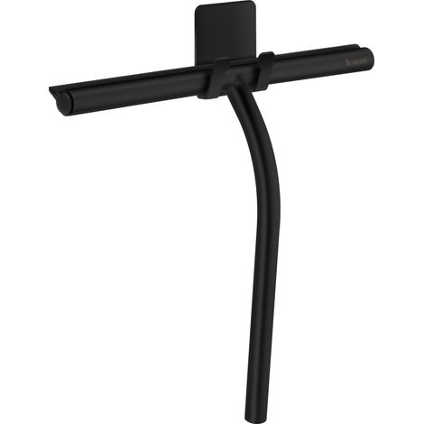 Smedbo SIDELINE - Duschabzieher ink. dem selbstklebendem Halter, Schwarz DB2140 (1/5)