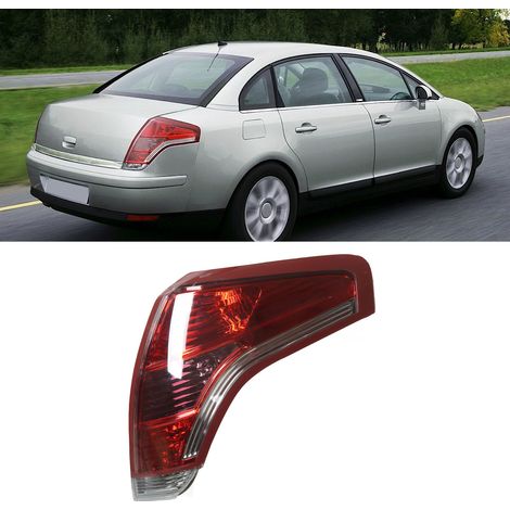 Rückleuchte für Fahrzeuge, kompatibel mit Citroën C4 Limousine 2006-2012 (inkl. Schutzabdeckung) 6351Z6 (rechts) (übergroß) (übergewichtig) (1/5)